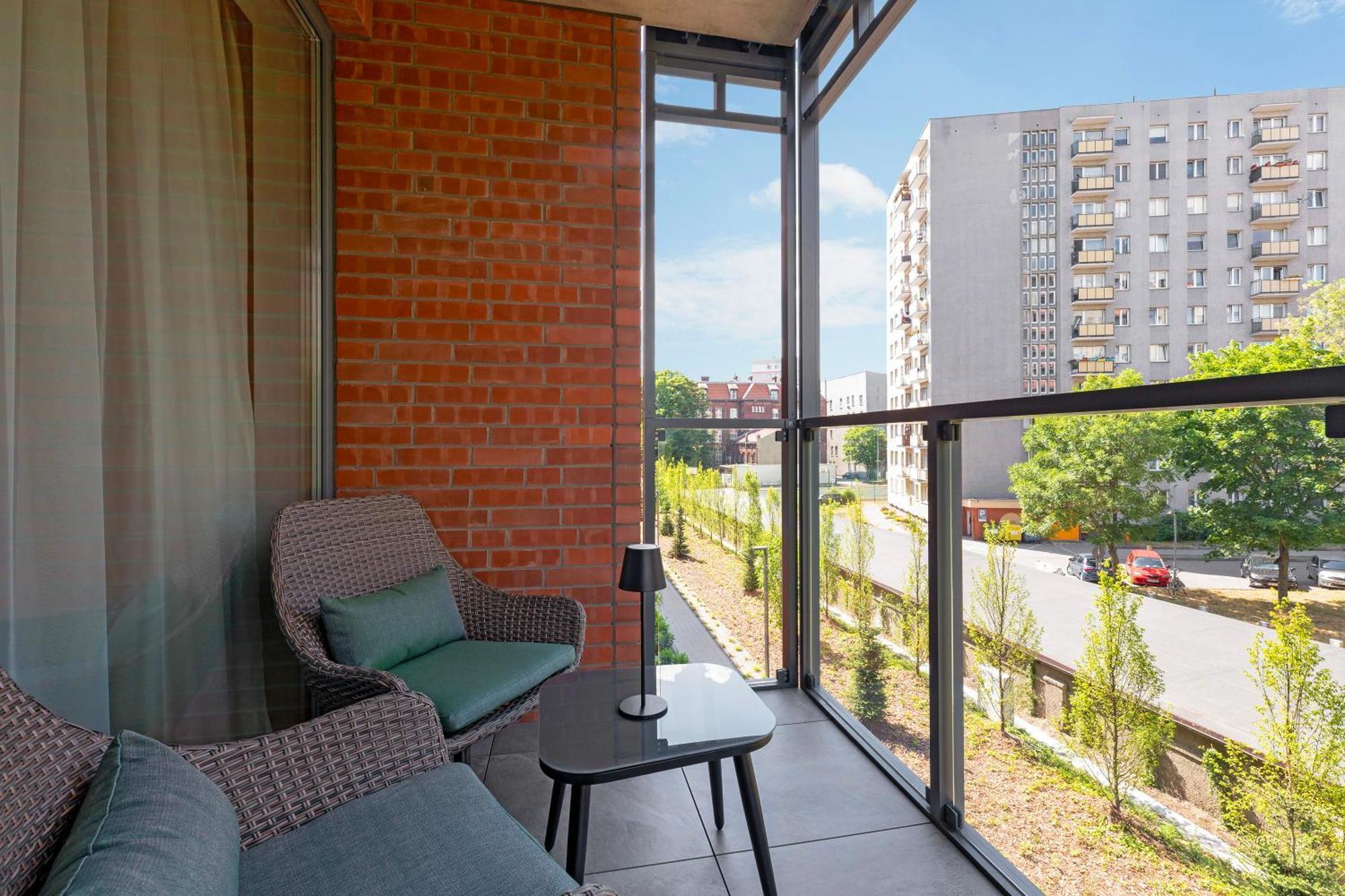 Scala 60h Center Premium With Parking By Lion Apartament Gdańsk