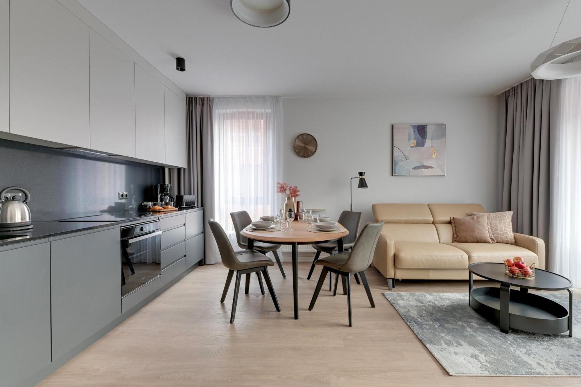 Apartament Scala 60h Center Premium With Parking By Lion Gdańsk